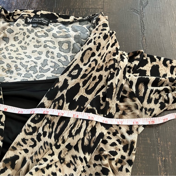 Papillon | Leopard prints cowl neck dress - Picture 10 of 10